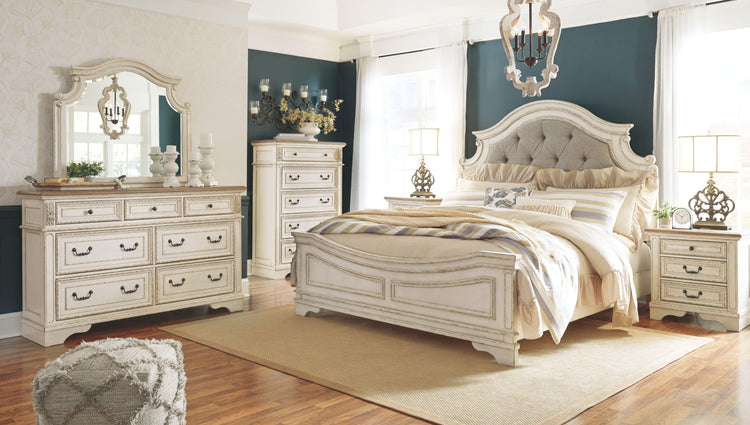 Signature Design by Ashley® - Realyn - Panel Bedroom Set - 5th Avenue Furniture