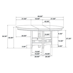 CoasterEveryday - Lavon - Dining Table with Storage - 5th Avenue Furniture