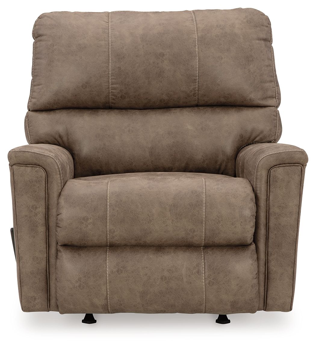 Navi - Fossil - Rocker Recliner - 5th Avenue Furniture