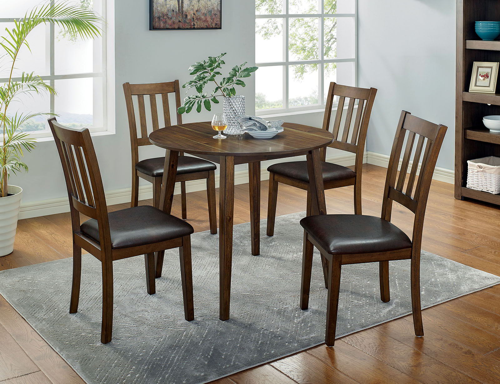 Blackwood - Round Dining Table Set