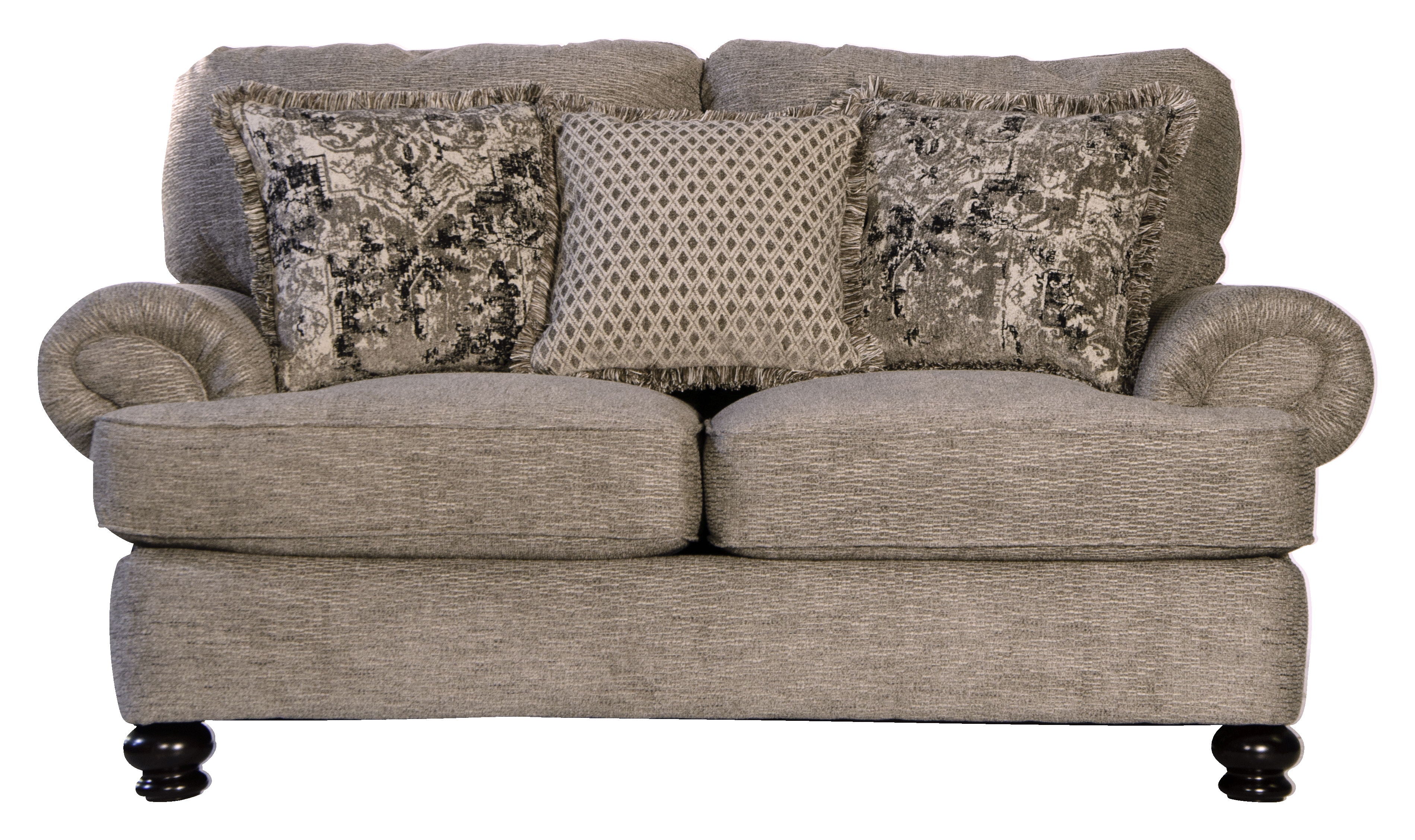 Freemont - Loveseat - Pewter - 5th Avenue Furniture