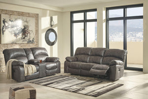 Ashley Furniture - Dunwell - Power Reclining Sofa - 5th Avenue Furniture