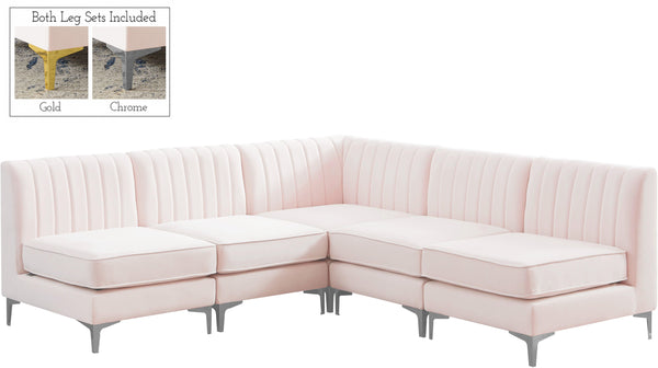 Meridian Furniture - Alina - 5 Pc. Sectional - 5th Avenue Furniture