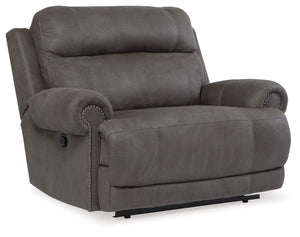 Ashley Furniture - Austere - Gray - Zero Wall Recliner - 5th Avenue Furniture