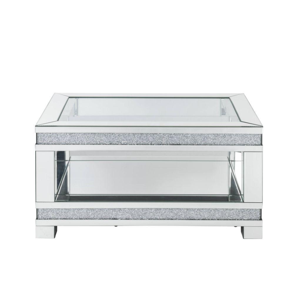 ACME - Noralie - Coffee Table - Pearl Silver - 5th Avenue Furniture
