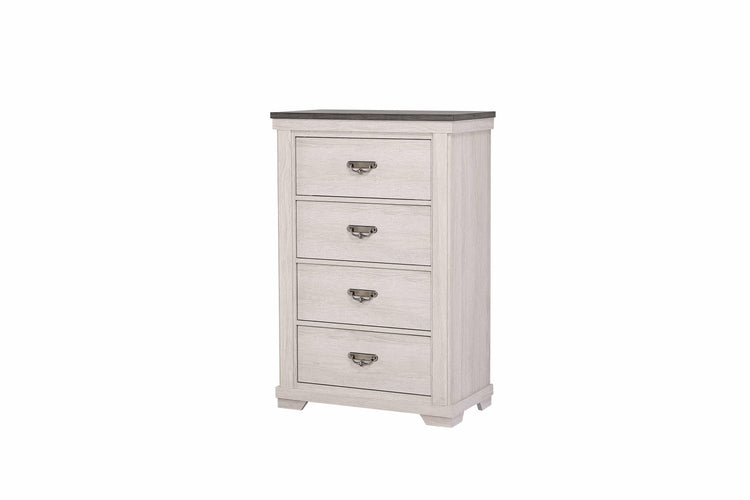 Crown Mark - Leighton - Chest - White - 5th Avenue Furniture