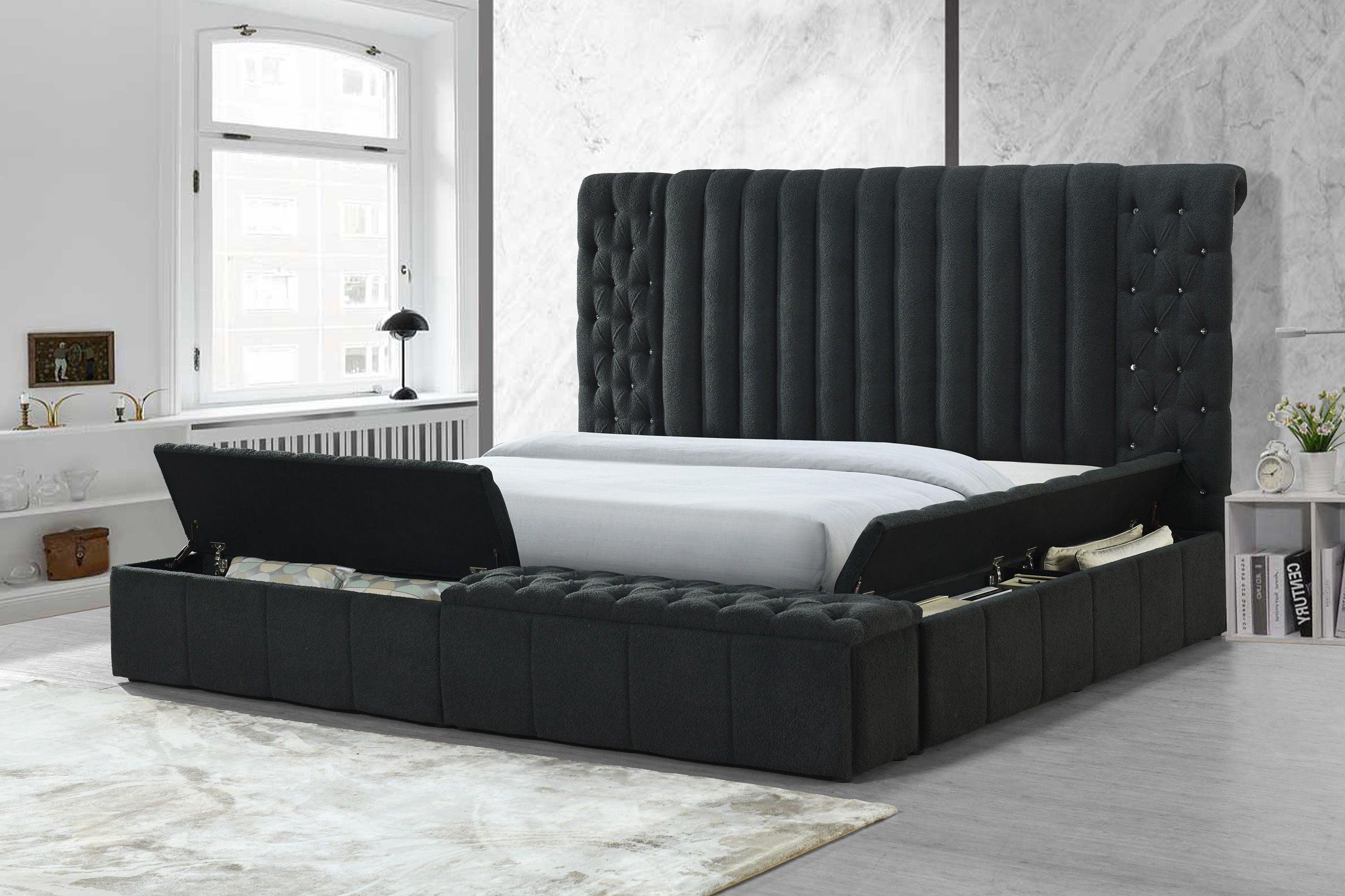 Crown Mark - Danbury - Bed With Storage - 5th Avenue Furniture