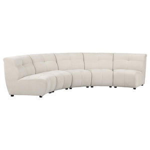 Coaster Fine Furniture - Charlotte - Upholstered Curved Modular Sectional Sofa - 5th Avenue Furniture