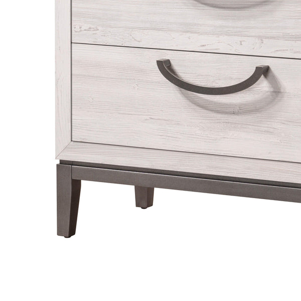 Crown Mark - Veda - Dresser - Pearl Silver - 5th Avenue Furniture