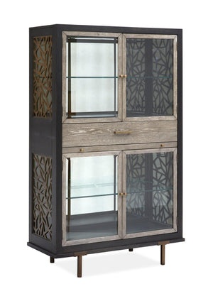 Magnussen Furniture - Ryker - Display Cabinet - Homestead Brown - 5th Avenue Furniture