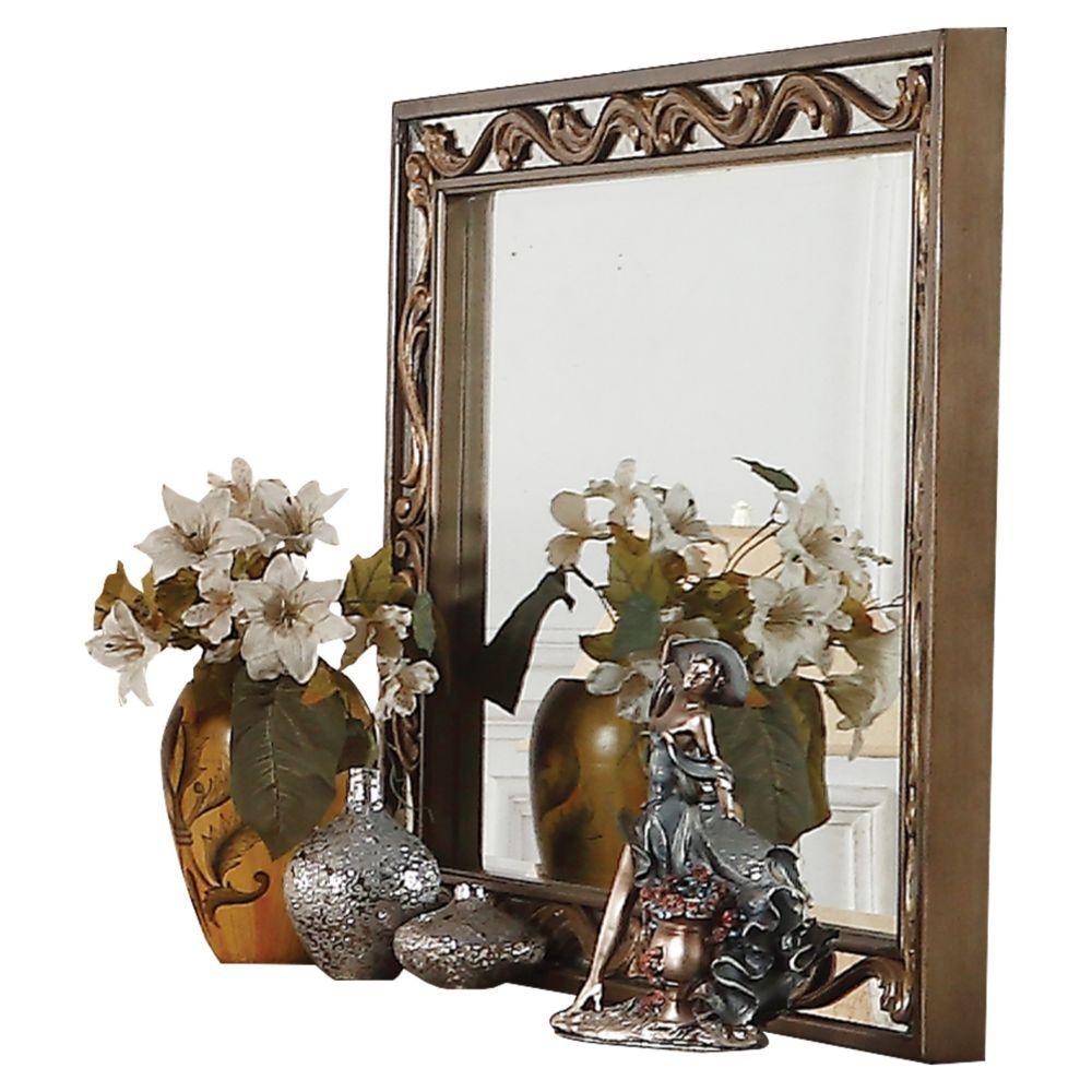 ACME - Orianne - Mirror - Antique Gold - 5th Avenue Furniture