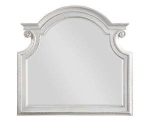 ACME - Florian - Mirror - Antique White - 5th Avenue Furniture