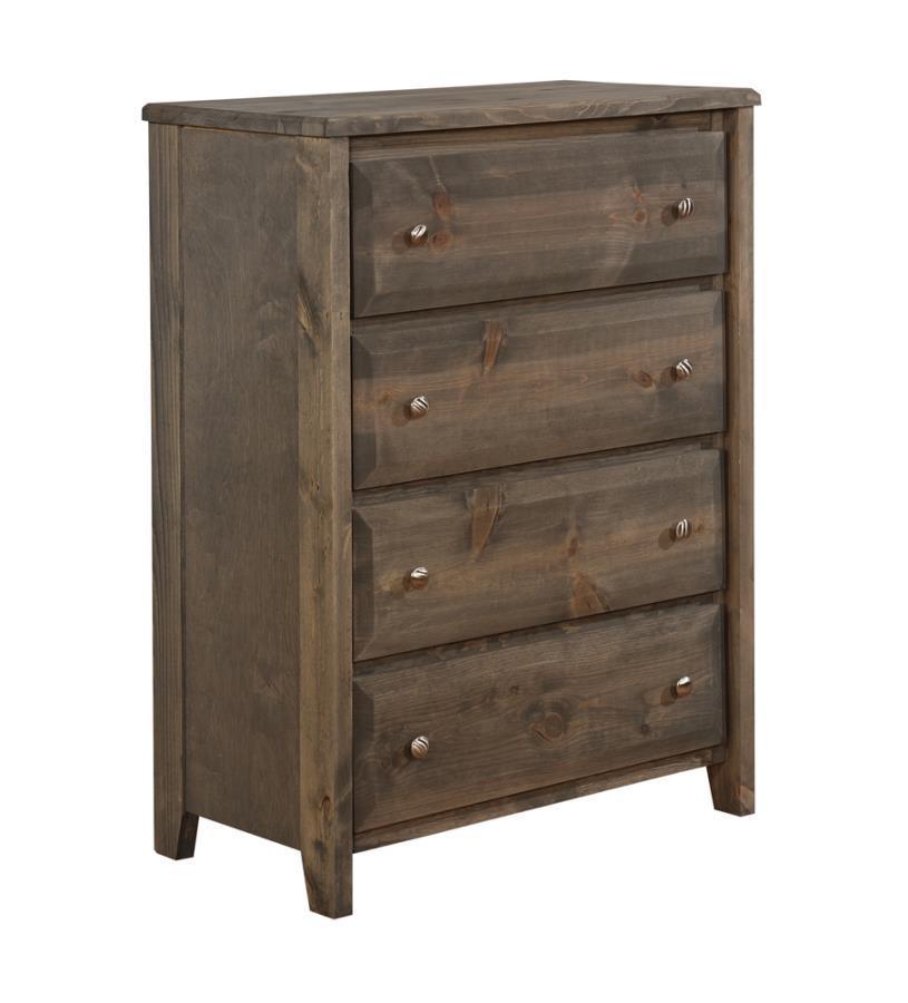 CoasterElevations - Wrangle Hill - 4-drawer Chest - 5th Avenue Furniture