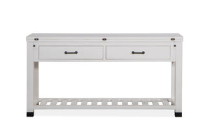 Magnussen Furniture - Harper Springs - Flip Top Sofa Table - Silo White - 5th Avenue Furniture