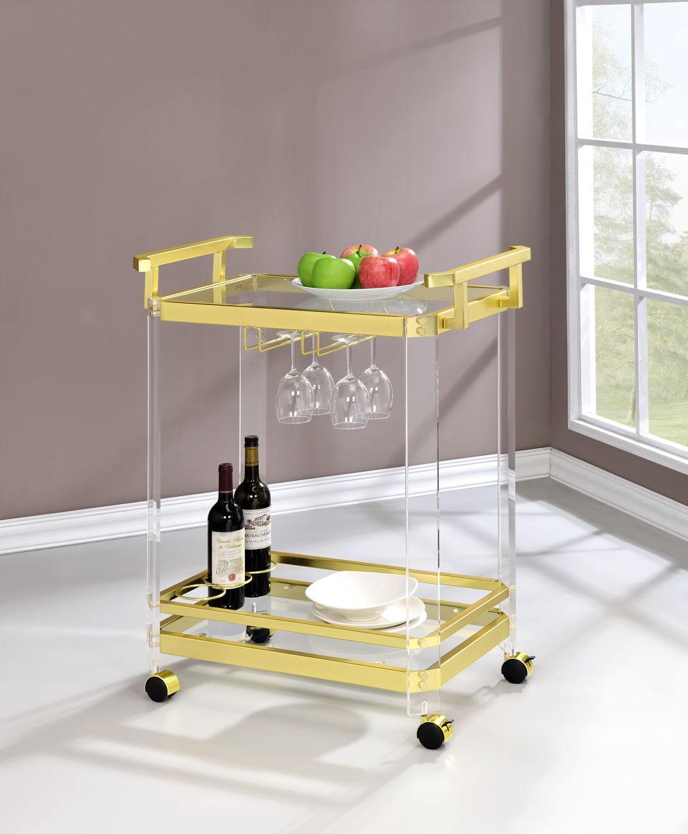 Steve Silver Furniture - Aerin - Server Cart - 5th Avenue Furniture