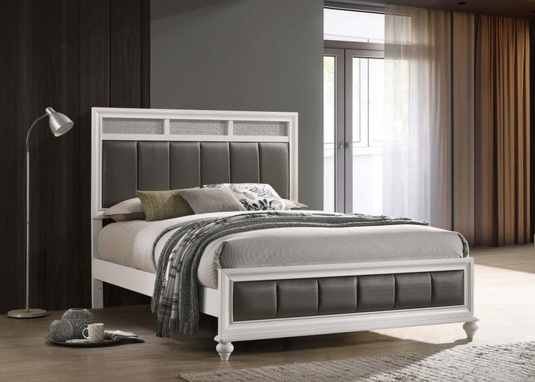 CoasterEveryday - Barzini - Upholstered Panel Bed - 5th Avenue Furniture