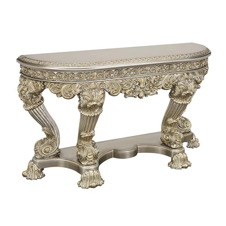 ACME - Danae - End Table - Champagne & Gold Finish - 34" - 5th Avenue Furniture