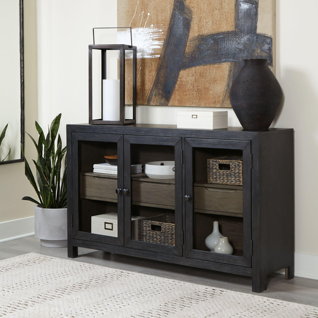 Signature Design by Ashley® - Lenston - Accent Cabinet - 5th Avenue Furniture