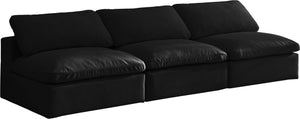 Meridian Furniture - Cozy - Modular Armless 3 Seat Sofa - 5th Avenue Furniture