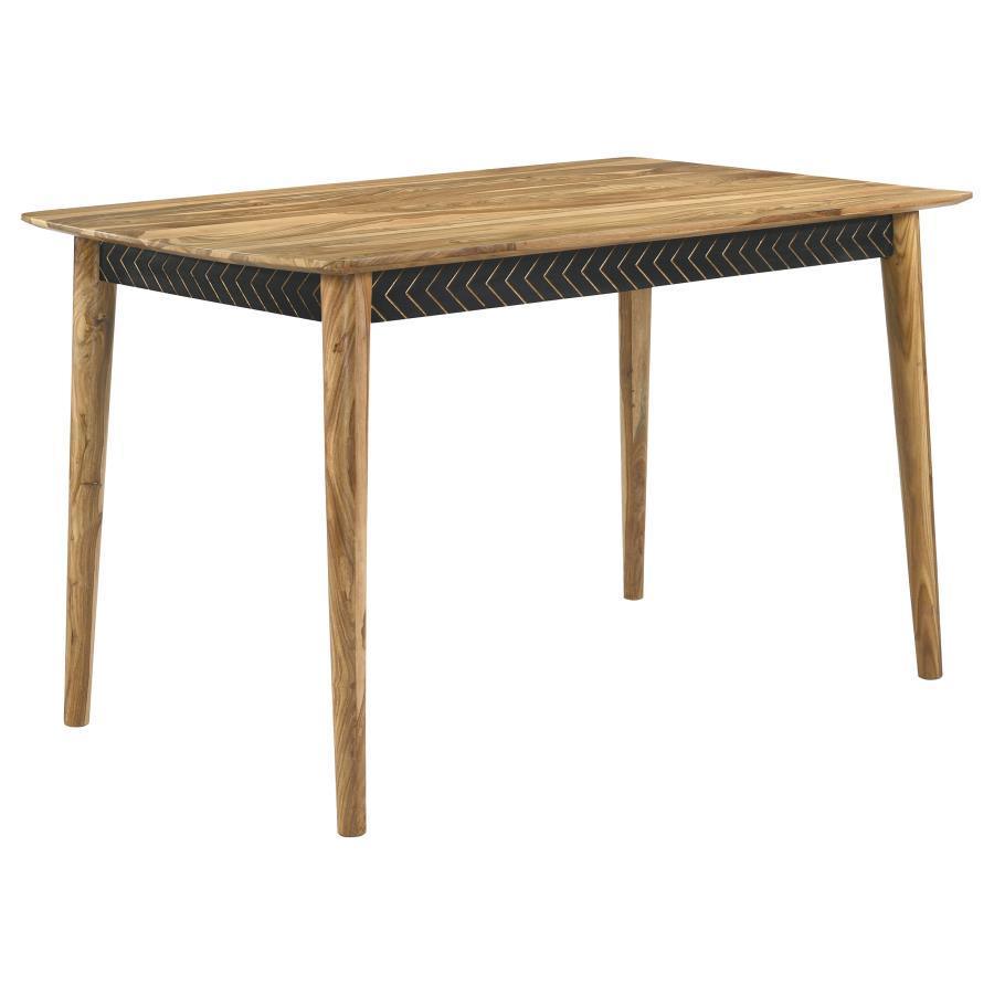 CoasterElevations - Partridge - Rectangular Counter Height Table - Natural Sheesham - 5th Avenue Furniture