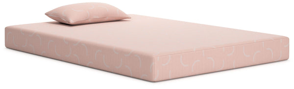 Sierra Sleep® by Ashley - Ikidz Coral - Mattress And Pillow Set of 2 - 5th Avenue Furniture