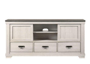 Crown Mark - Leighton - Tv Stand - White - 5th Avenue Furniture