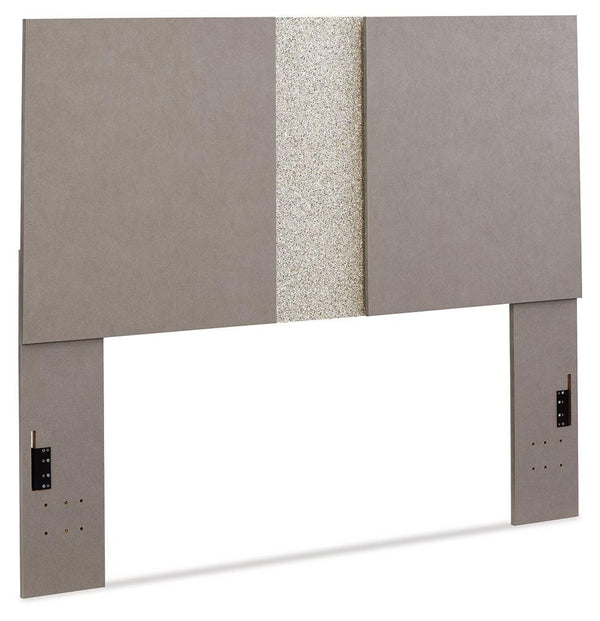 Signature Design by Ashley® - Surancha - Gray - Queen/Full Panel Headboard - 5th Avenue Furniture