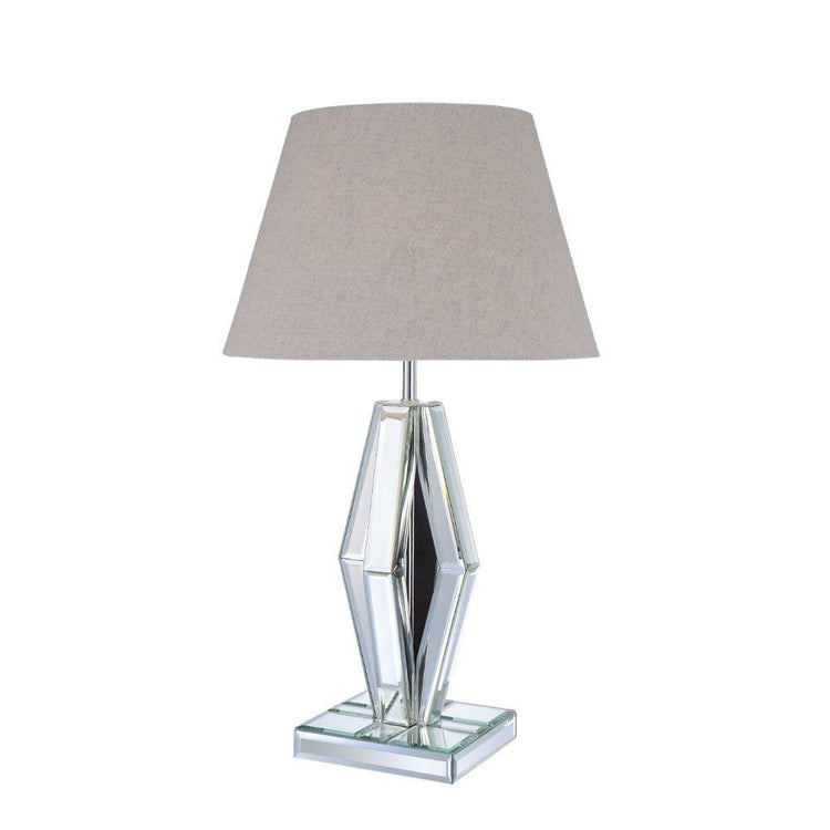 ACME - Britt - Table Lamp - Mirrored & Chrome - 5th Avenue Furniture