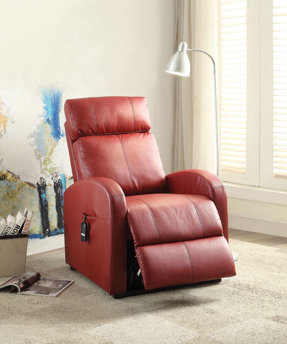 ACME - Ricardo - Recliner w/Power Lift - 5th Avenue Furniture