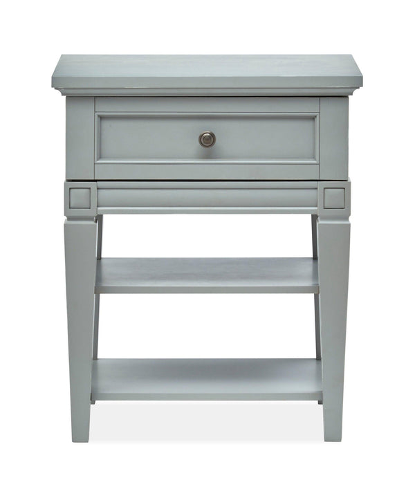 Magnussen Furniture - Glenbrook - Open Nightstand - Pebble - 5th Avenue Furniture