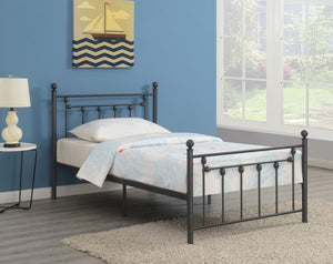 CoasterEveryday - Canon - Metal Slatted Headboard Platform Bed - 5th Avenue Furniture