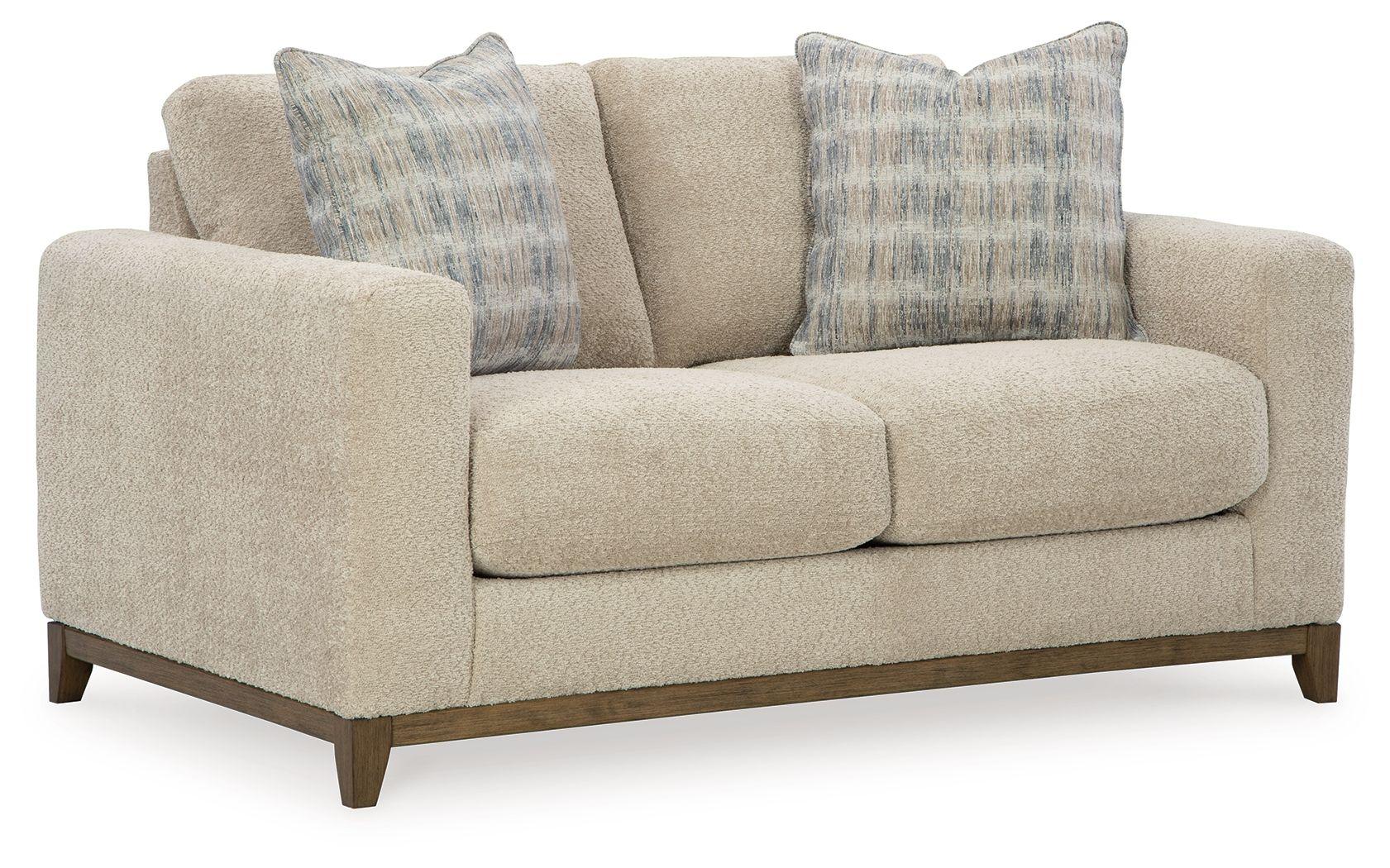 Signature Design by Ashley® - Parklynn - Desert - Loveseat - 5th Avenue Furniture