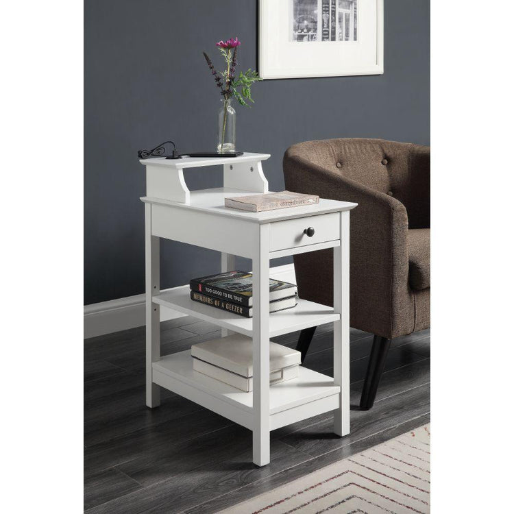 ACME - Slayer - Accent Table (USB Charging Dock) - 5th Avenue Furniture