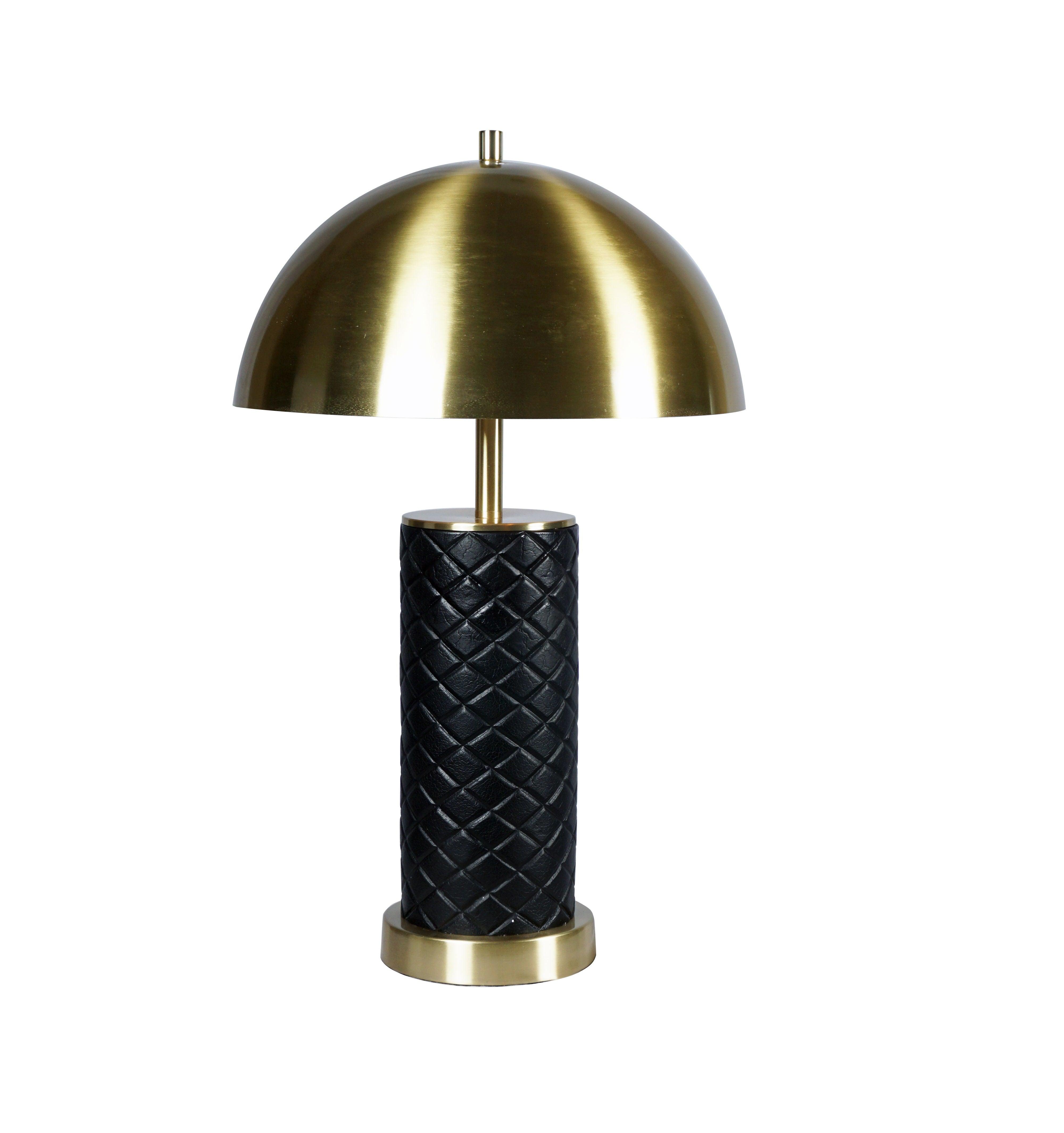 Crown Mark - Table Lamp (Set of 2) - Gold & Black - 5th Avenue Furniture