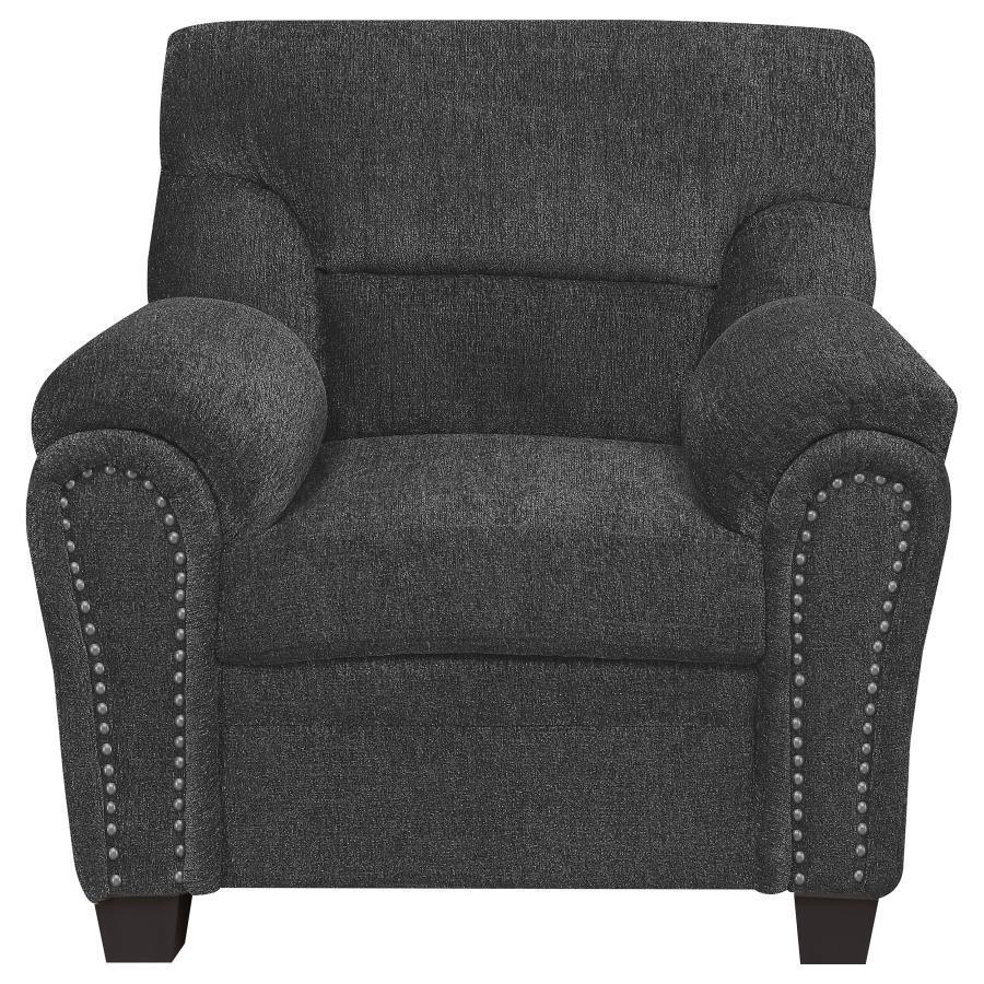 CoasterEveryday - Clemintine - Upholstered Chair with Nailhead Trim - 5th Avenue Furniture