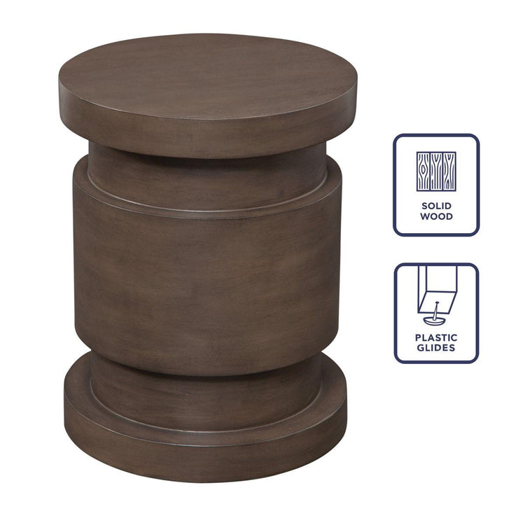 Steve Silver Furniture - Duke - Side Table - Brown - 5th Avenue Furniture