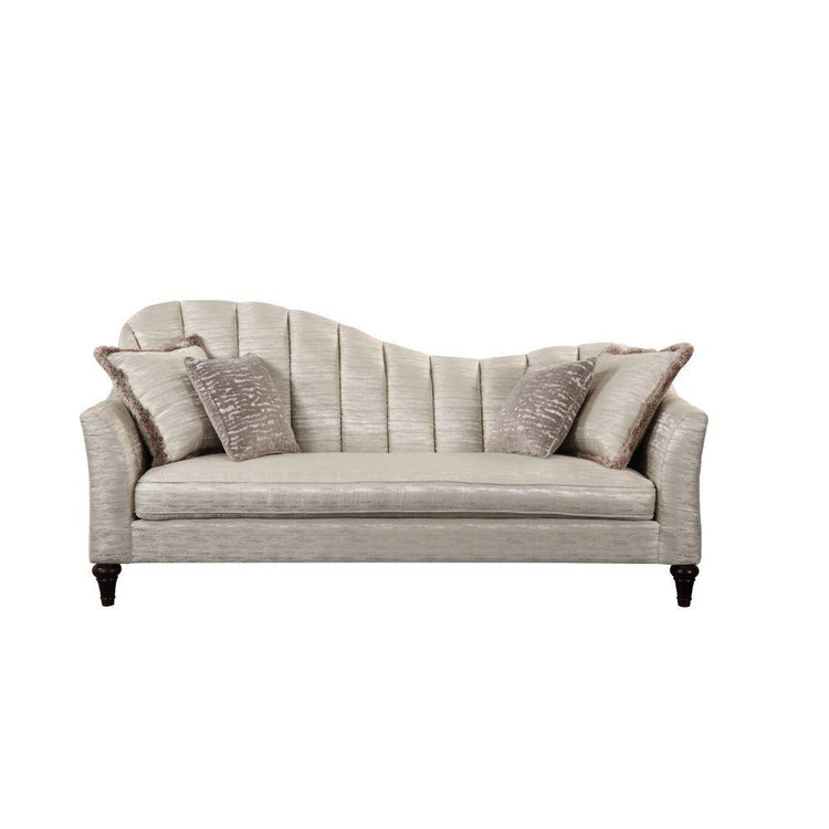 ACME - Athalia - Sofa - Shimmering Pearl - 5th Avenue Furniture