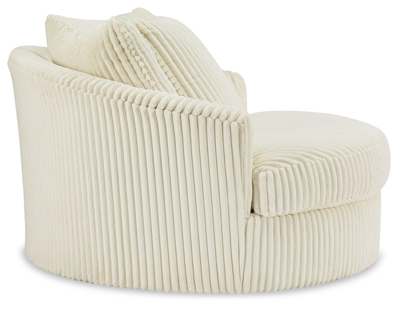 Signature Design by Ashley® - Lindyn - Oversized Swivel Accent Chair - 5th Avenue Furniture