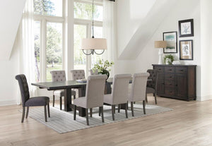 Coaster Fine Furniture - Calandra - 9 Piece Rectangular Dining Set With Extension Leaf - Vintage Java - 5th Avenue Furniture