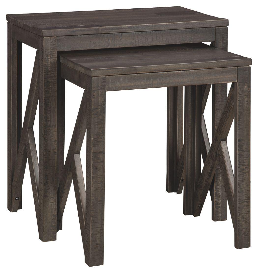 Ashley Furniture - Emerdale - Gray - Accent Table Set (Set of 2) - 5th Avenue Furniture