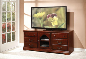 ACME - Hercules - TV Stand - Cherry - 5th Avenue Furniture