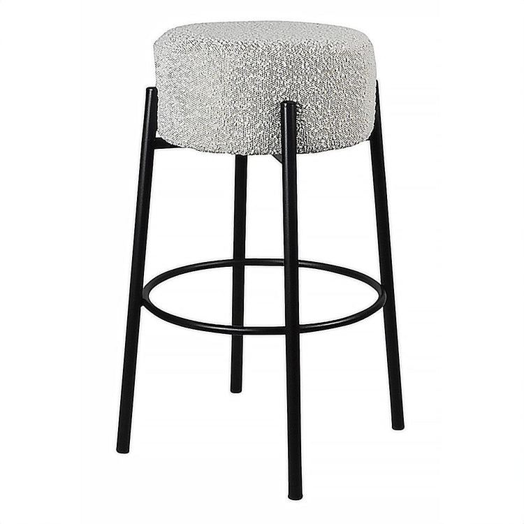 Steve Silver Furniture - Cole - Counter Stool - Black / White - 5th Avenue Furniture