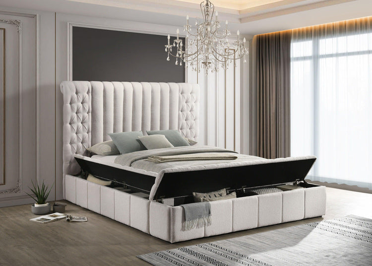 Crown Mark - Danbury - Bed With Storage - 5th Avenue Furniture