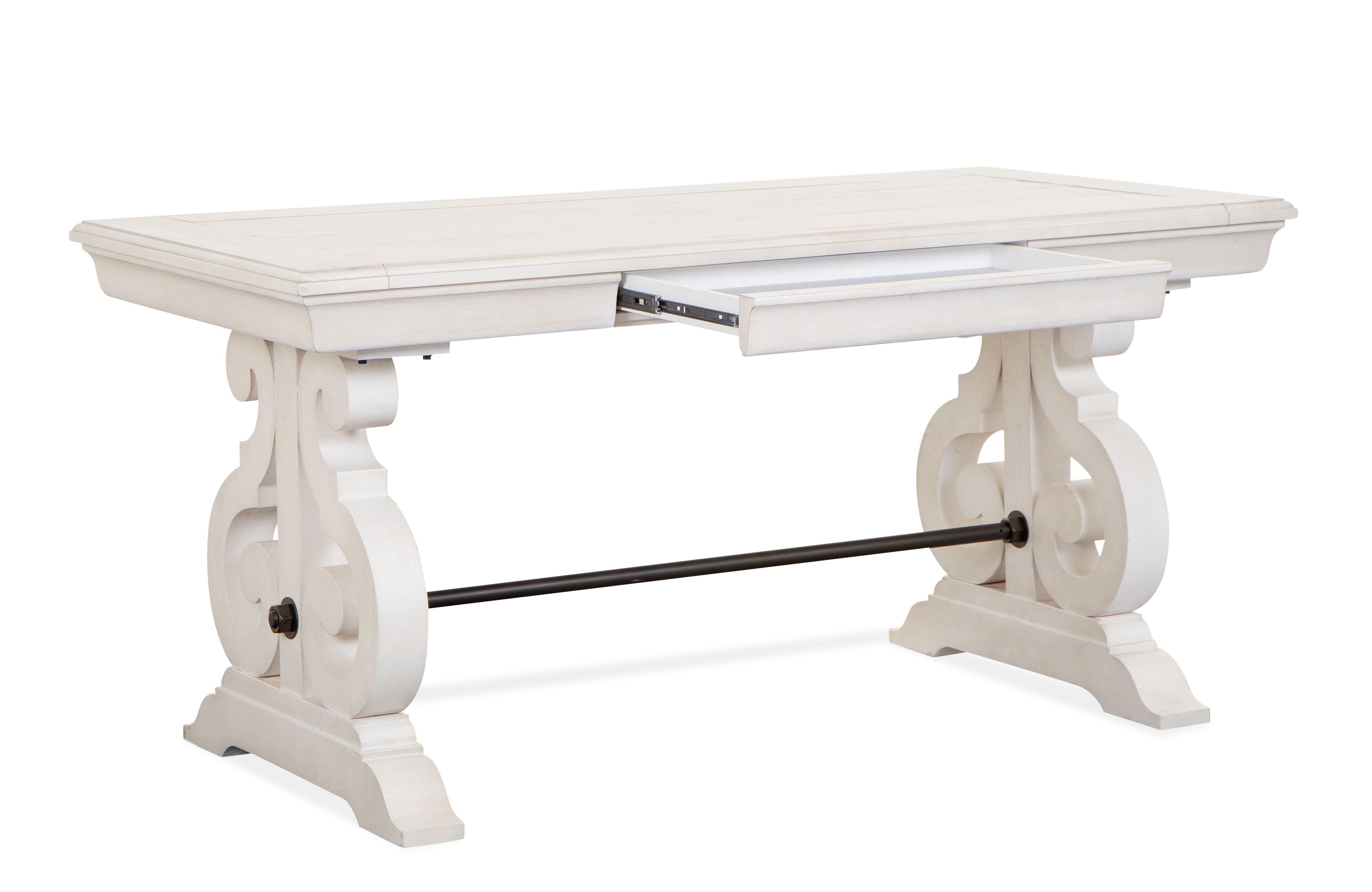Magnussen Furniture - Bronwyn - Writing Desk - Alabaster - 5th Avenue Furniture