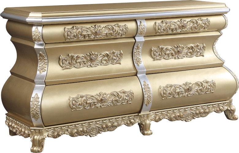 ACME - Seville - Dresser - Gold Finish - 5th Avenue Furniture