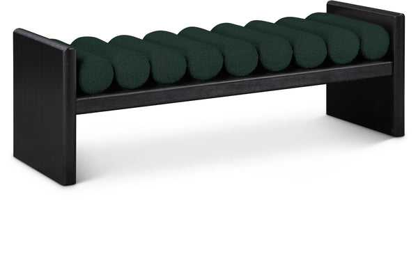 Meridian Furniture - Waverly - Bench - Green - 5th Avenue Furniture