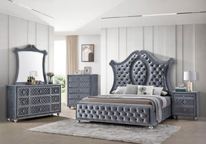 Crown Mark - Voltare - Chest - Gray - 5th Avenue Furniture