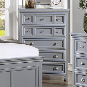 Furniture of America - Castlile - Chest - Gray - 5th Avenue Furniture