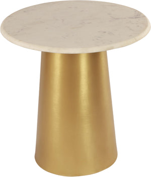Meridian Furniture - Sorrento - End Table - Gold - Metal - 5th Avenue Furniture