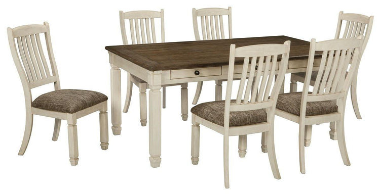 Signature Design by Ashley® - Bolanburg - Rectangular Dining Table Set - 5th Avenue Furniture